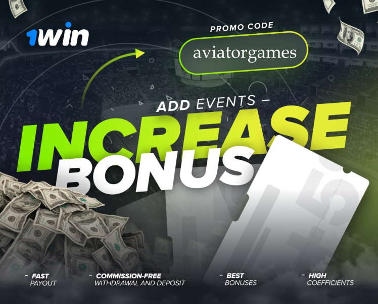 1win'e kayıt için Aviator promosyon kodu