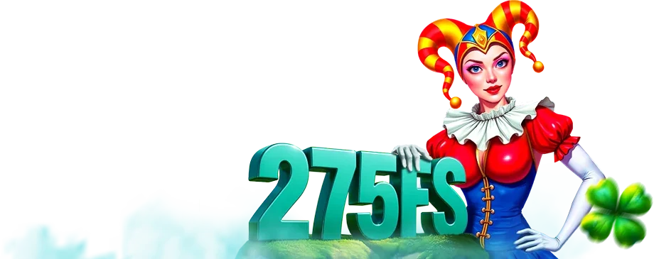 275 FS — part of the AllRight Casino welcome package AllRight Casino banner with character and 275 free spins offer
