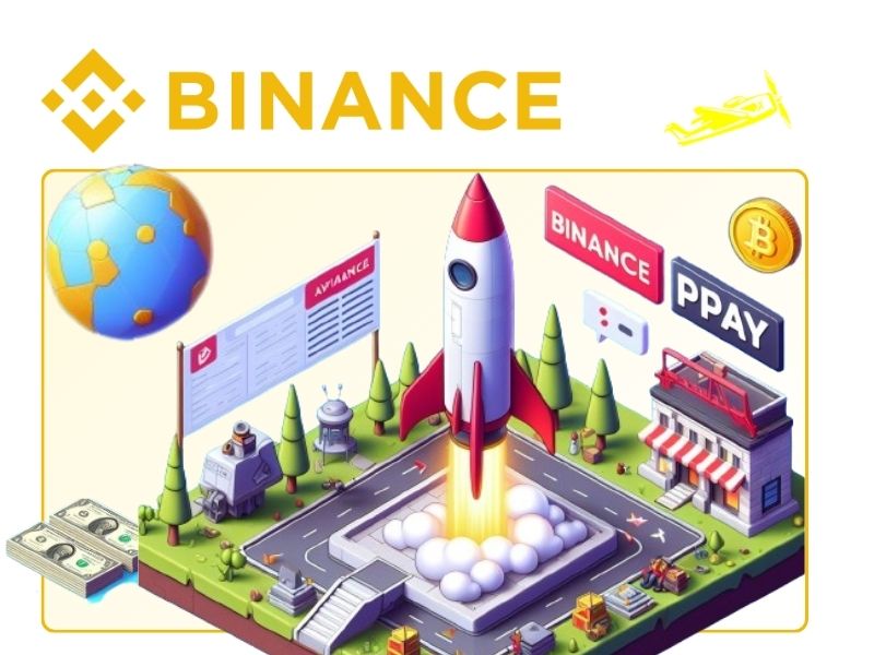 Registration at an online casino and depositing with Binance Pay