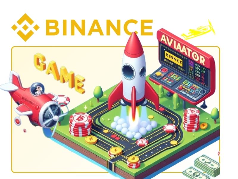 Įnešimas Aviator žaidimui internetinėje kazino per Binance Pay