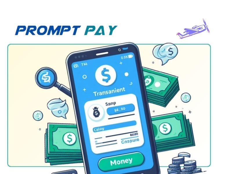 Play Aviator in an online casino with PromptPay