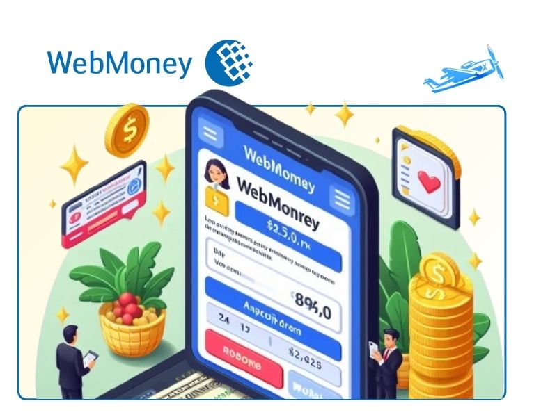 Играть в Авиатор в онлайн казино на Webmoney