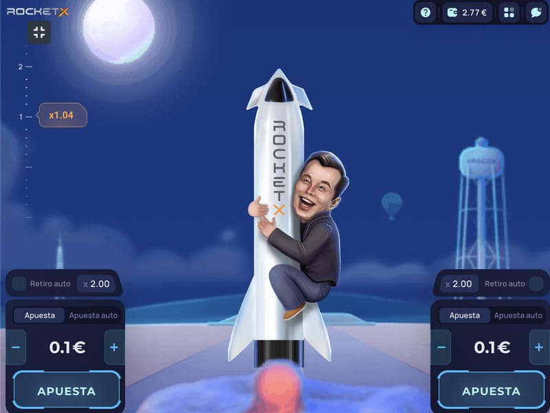 Juego Rocket X - juega por dinero en el casino en línea