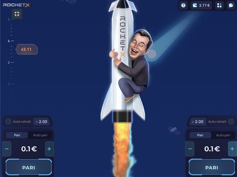 Comment jouer et gagner dans Rocket X