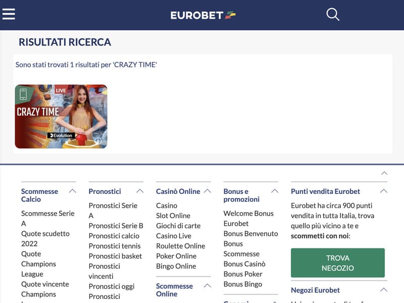 Служба поддержки казино Eurobet